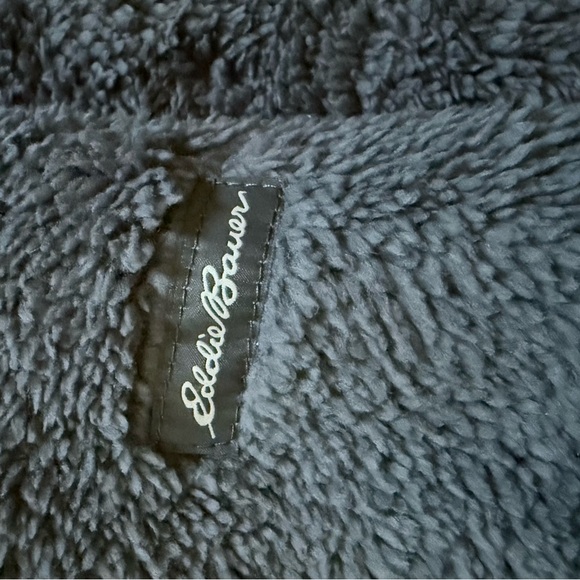 Eddie Bauer Black/Gray Reversible Jacket-Size XS - Picture 5 of 7